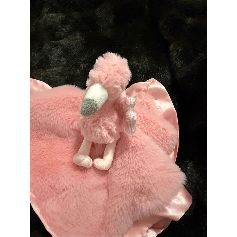 Cloud‎ Island Flamingo Plush Snuggler Security Blanket Lovey Pink Baby